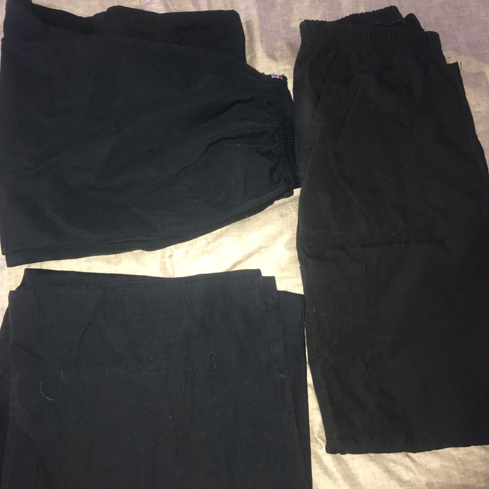 Black scrub bottoms!